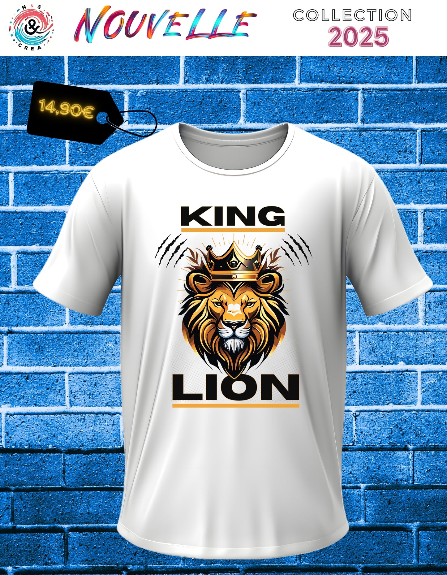 T-SHIRT LIONS TWO