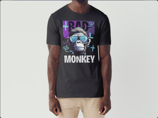 T-SHIRT BAD MONKEY